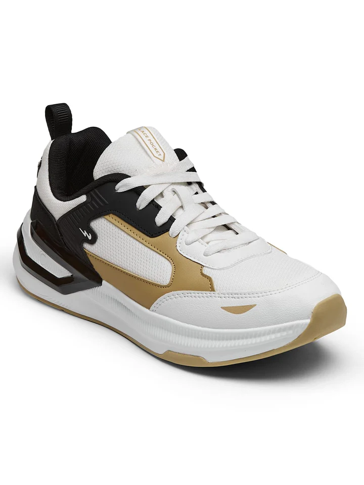 COVE White Men's Sports Sneakers